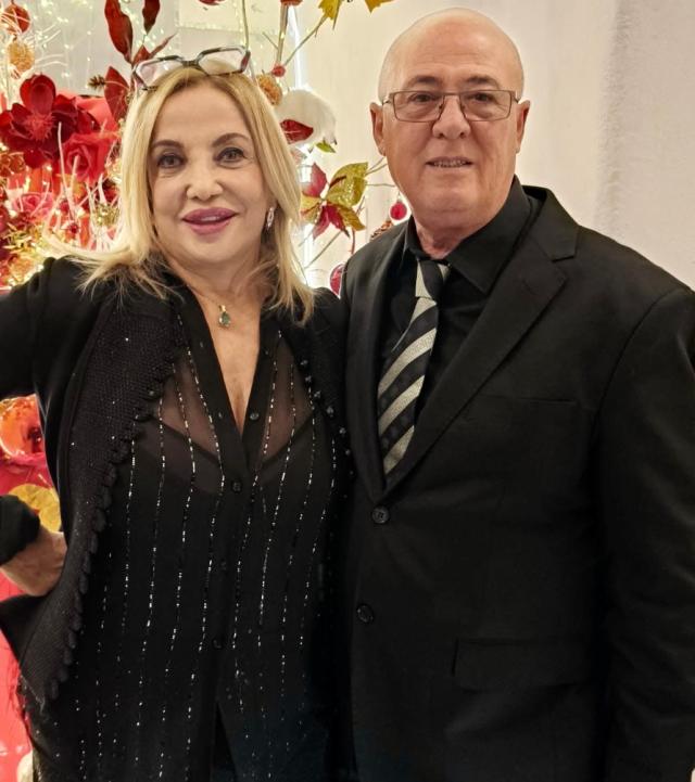 Simona Izzo con Gino Foglia