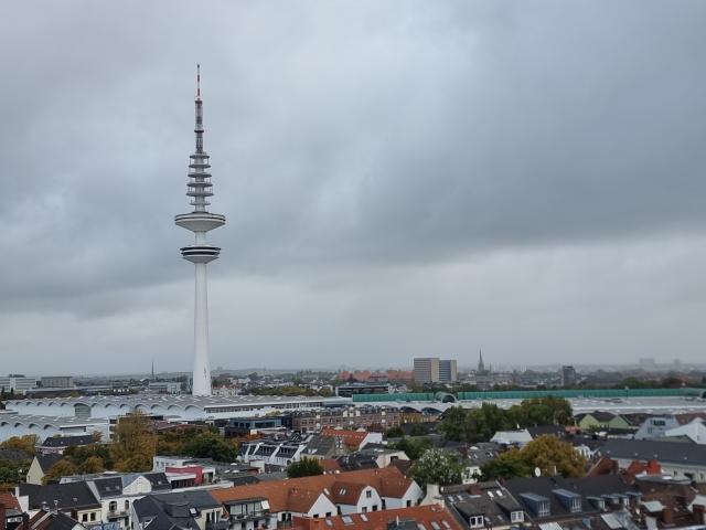 Vista dal Bunker di St. Pauli