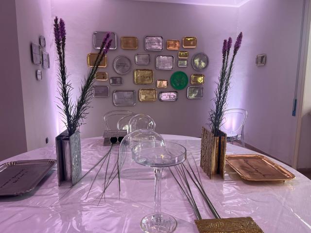 La mise en place artistica di Alessandra Pasqua