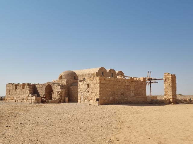 Il castello di Amra, Giordania