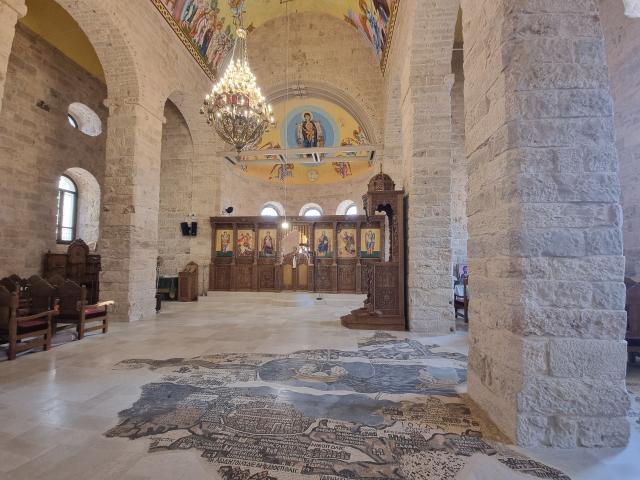 Madaba, la chiesa di San Giorgio