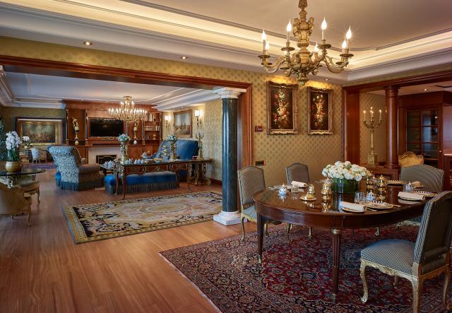 La Petronius Suite del Rome Cavalieri
