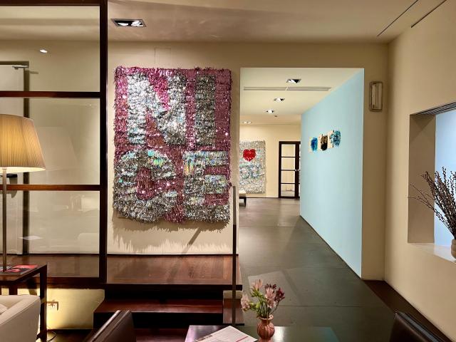 Interni del Gallery Art Hotel a Firenze