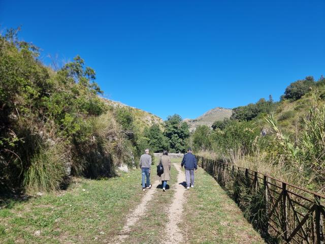 Via Francigena del Sud tra Itri e Formia