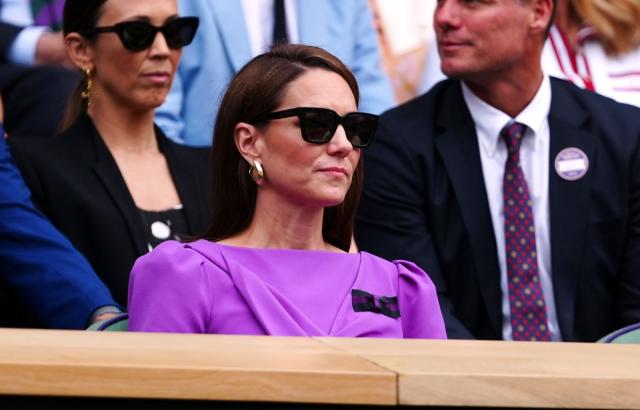 Tennis: Wimbledon. Kate, Cruise, Cumberbatch e Roberts nel royal box