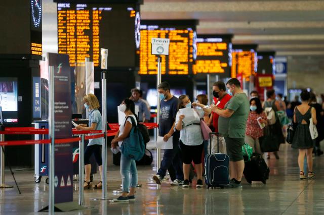 Coronavirus stazione