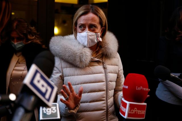 Governo Draghi, Giorgia Meloni
