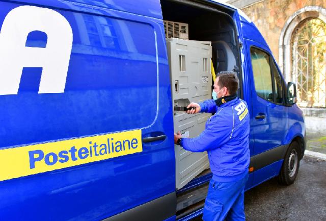 Poste Italiane: SDA completa consegna dosi AstraZeneca in 9 regioni