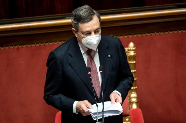 Mario Draghi discorso