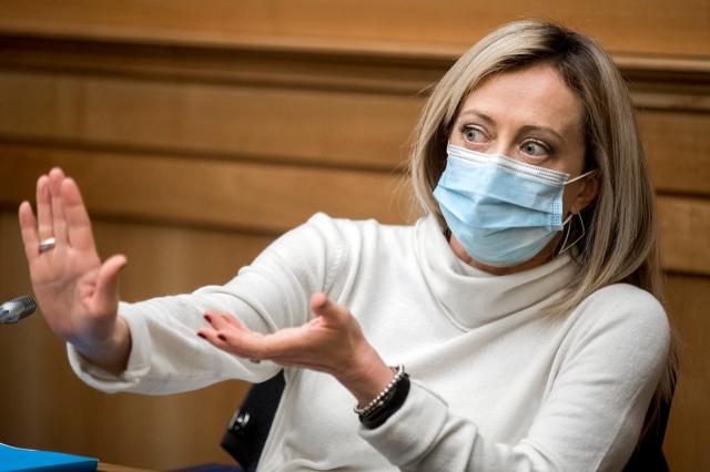 Dpcm marzo 2021, Meloni