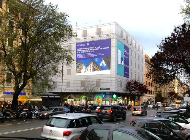 Enel X, al via a Roma il primo cantiere che sfrutta il Superbonus 110%