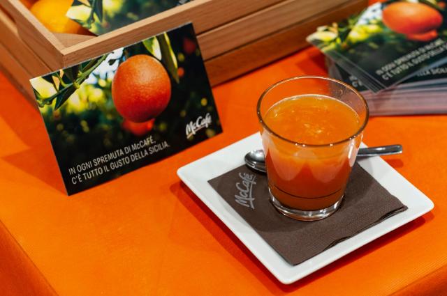 McDonald&rsquo;s: torna nei&nbsp;McCaf&eacute; italiani&nbsp;l&rsquo;Arancia Rossa di Sicilia IGP
