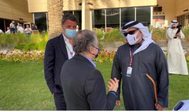 Renzi in Bahrain per assistere al Gp di Formula 1