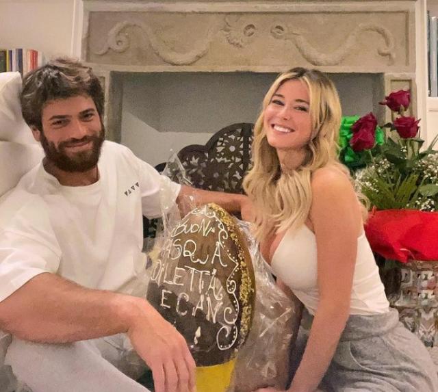 Can Yaman e Diletta Leotta, prima Pasqua insieme: uova di cioccolato e tanto amore