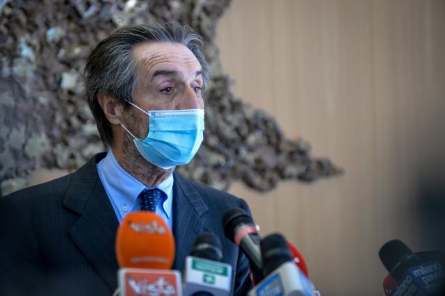 Lombardia in zona gialla da luned&igrave; 26 aprile? Fontana verso il cambio colore 