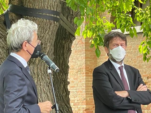 Inaugura la Biennale di Venezia, Franceschini: "Forte segnale di ripartenza"