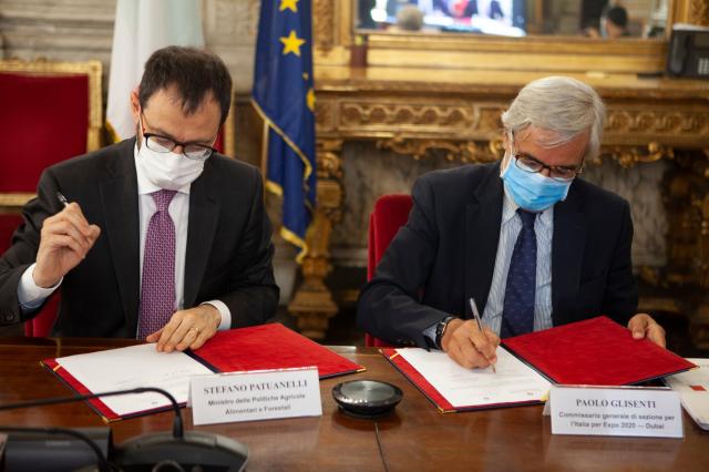 Padiglione Italia a Expo 2020 Dubai con MIPAAF: verso innovazione e sostenibilit&agrave; alimentare