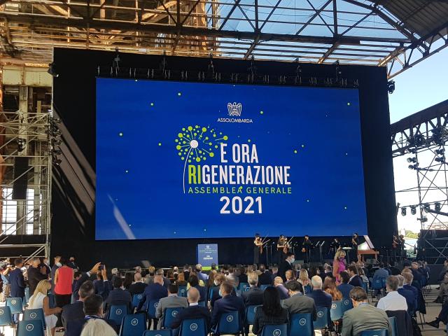 Assemblea Assolombarda 2021, Spada: "Noi ci siamo. Insieme possiamo ripartire"
