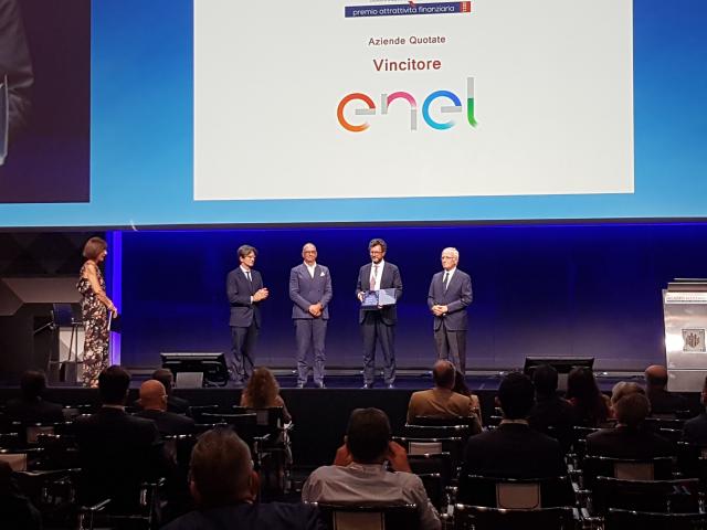 Premio Attrattivit&agrave; Finanziaria 2021 a Enel e Domp&eacute;