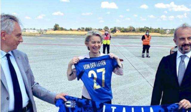 Von der Leyen tifa Italia
