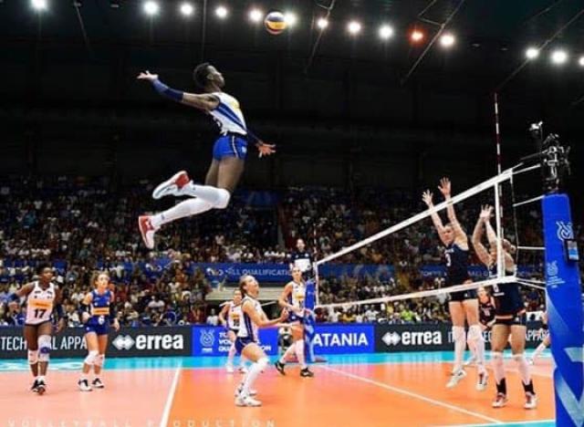 Paola Egonu, foto del salto &egrave; stata modificata