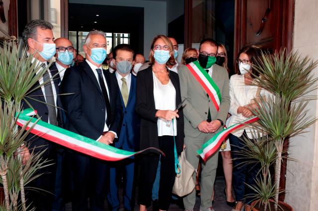 Bper Banca torna nel centro storico all'Aquila, Flavia Mazzarella: "Segnale concreto di vicinanza alla popolazione e alle istituzioni"