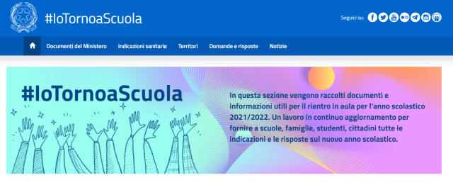 Scuola ultime notizie: nasce #IoTornoaScuola per informare sul rientro in aula