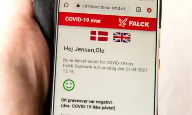 Danimarca green pass