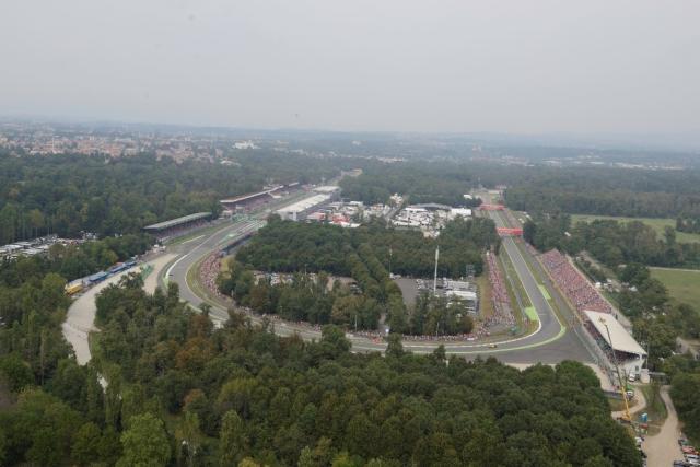 Autodromo di Monza, la curva parabolica intitolata a Michele Alboreto