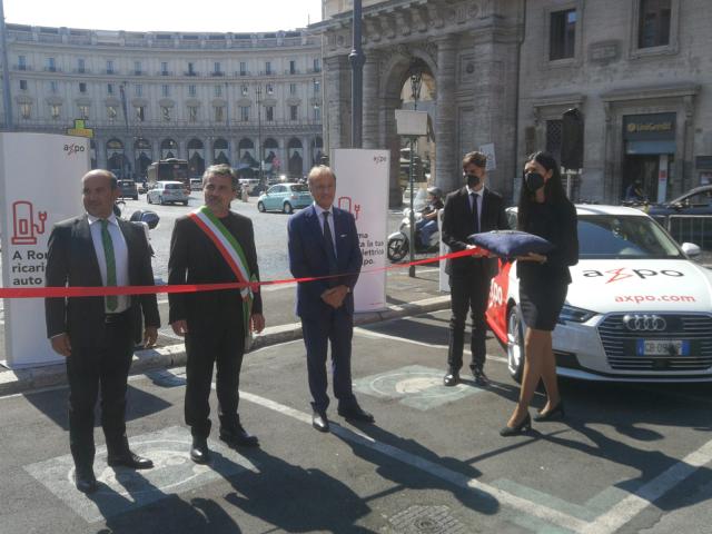 Axpo Italia: inaugurate a Roma le prime stazioni di ricarica pubbliche