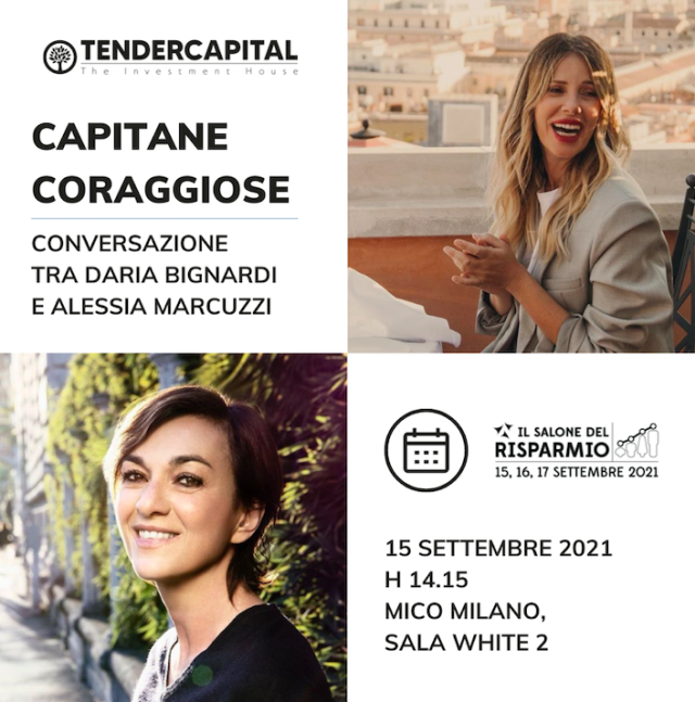 Al Salone del Risparmio 2021 Tendercapital incontra "Capitane coraggiose" sul gender equality