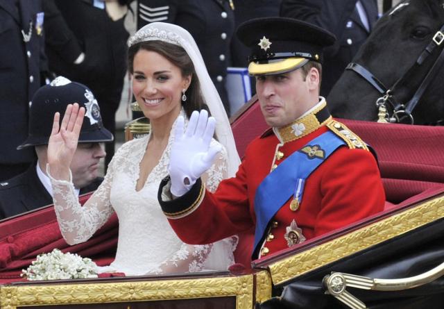 Kate Middleton e William festeggiano oggi il 13&deg; anno di nozze