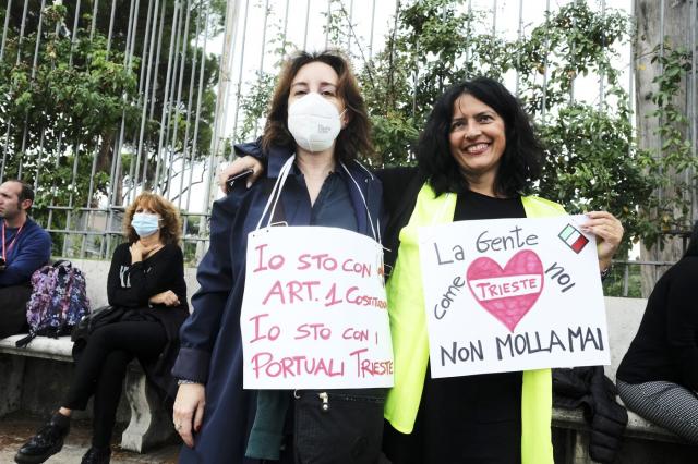 No Green pass a Milano, Trieste e Torino: &egrave; il 16esimo sabato di manifestazioni