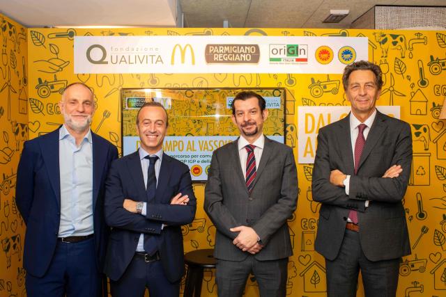 McDonald's,&nbsp;Qualivita e Parmigiano Reggiano DOP: al via il progetto "Dal campo al vassoio"