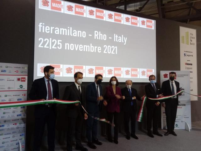 Fiera Milano, l'inaugurazione a Rho di Made Expo,&nbsp;Smart Building Expo e Sicurezza 2021