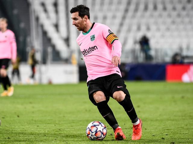 Leo Messi contro la Juventus, 2020