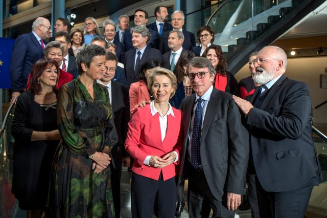 La Commissione Europea e David Sassoli