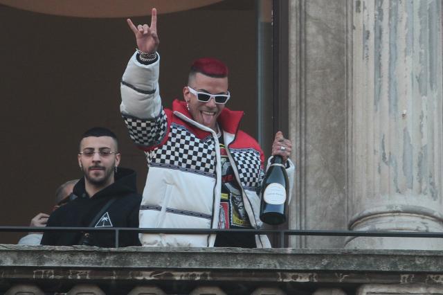 Sfera Ebbasta nel 2018