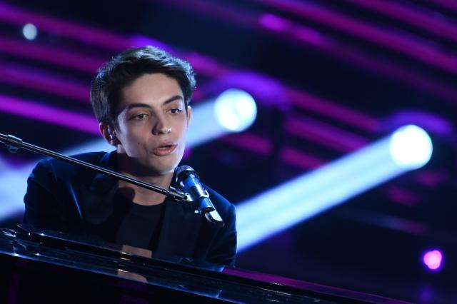 Matteo Romano a Sanremo giovani, 2021