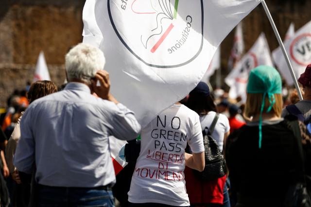 Manifestazione no vax, 2021