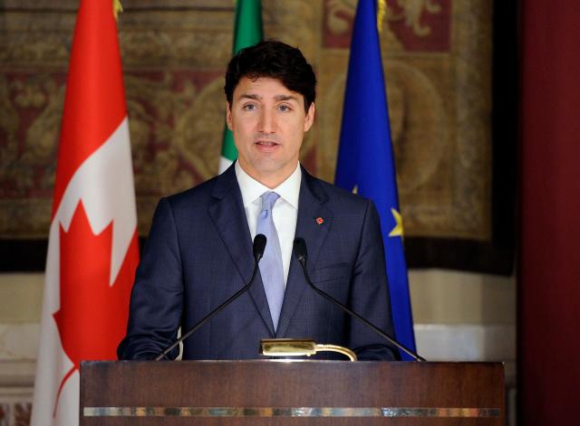 Il Primo Ministro canadese Justin Trudeau
