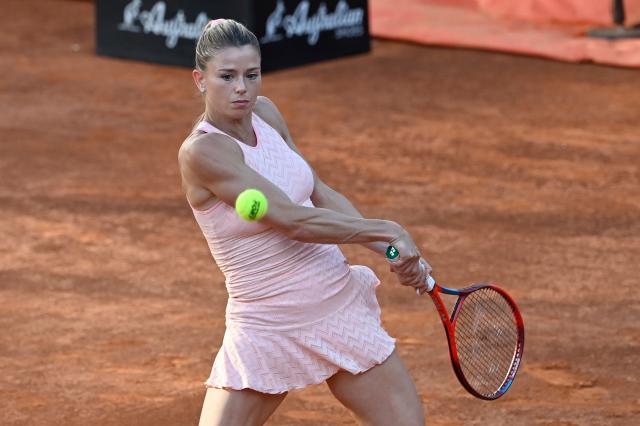 Camila Giorgi agli Internazionali d'Italia 2021