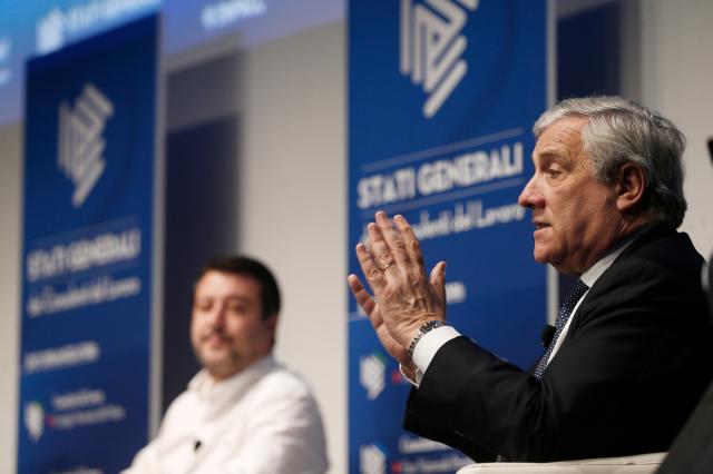 Antonio Tajani e Matteo Salvini