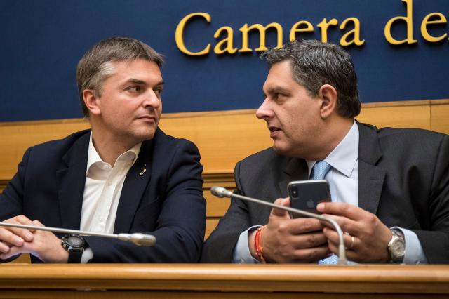 Edoardo Rixi e Giovanni Toti