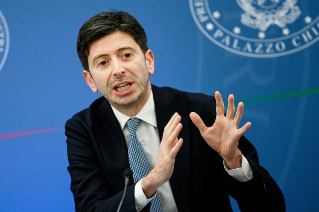 Il Ministro della salute Roberto Speranza, 2022