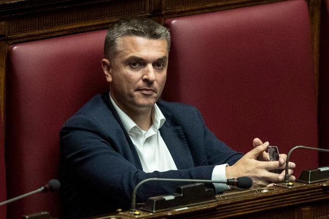 Edoardo Rixi in Parlamento, 2019