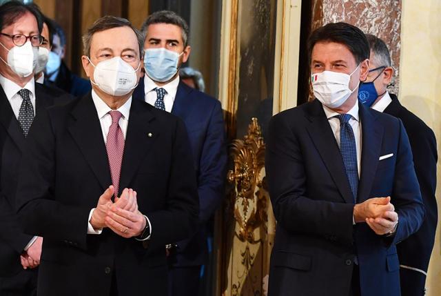 Vertice Conte-Draghi a Palazzo Chigi, l'ex premier: "M5s compatto, rilanciamo l'azione di governo"