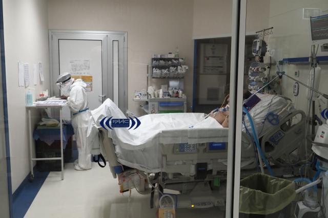 Reparto terapia intensiva Covid, 2021