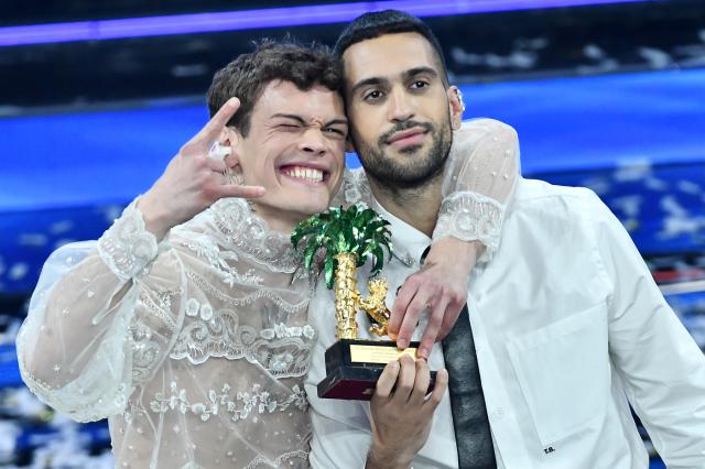 Mahmood&nbsp;e&nbsp;Blanco vincono Sanremo 2022 con Brividi: "Prossima tappa l'Eurovision"