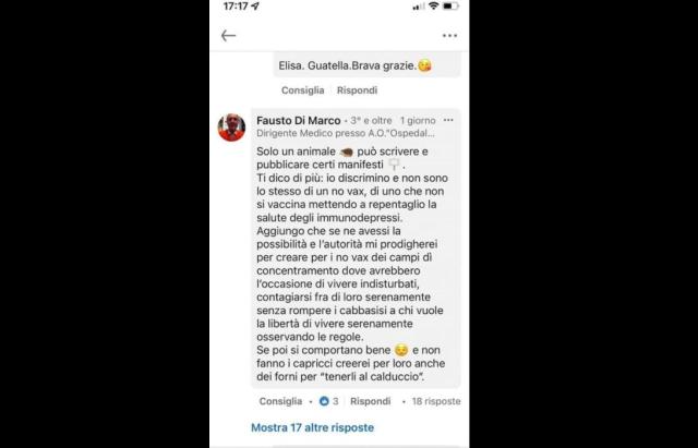 Covid, il dirigente medico di Palermo: "Campi di concentramento e forni per i No Vax".  Ira Lega